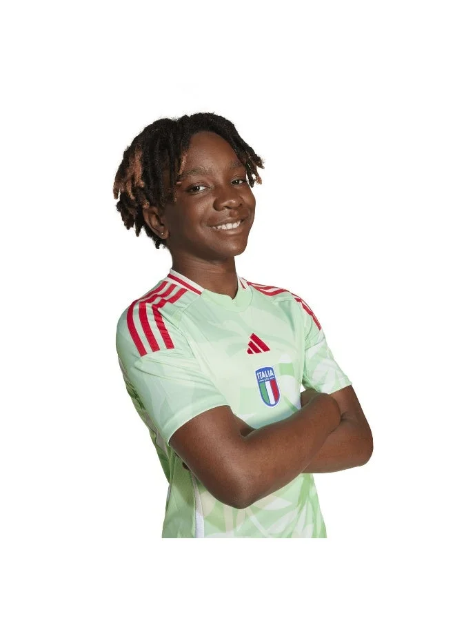 Adidas Figc A Jsy Y Green Football Jerseys For Kids Unisex 128